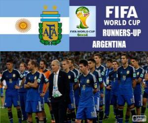yapboz Arjantin Brezilya 2014 Dünya Kupası sınıflandırılmış 2.